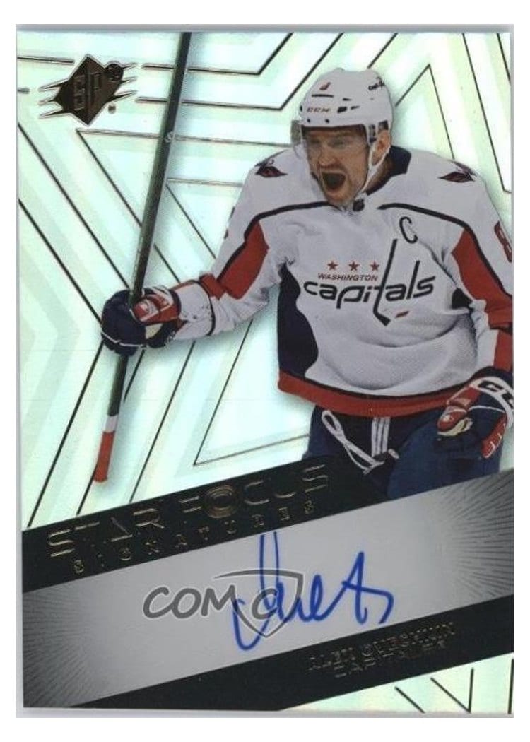 2024-25 SPx Star Focus Signatures Alex Ovechkin #SF-AO card