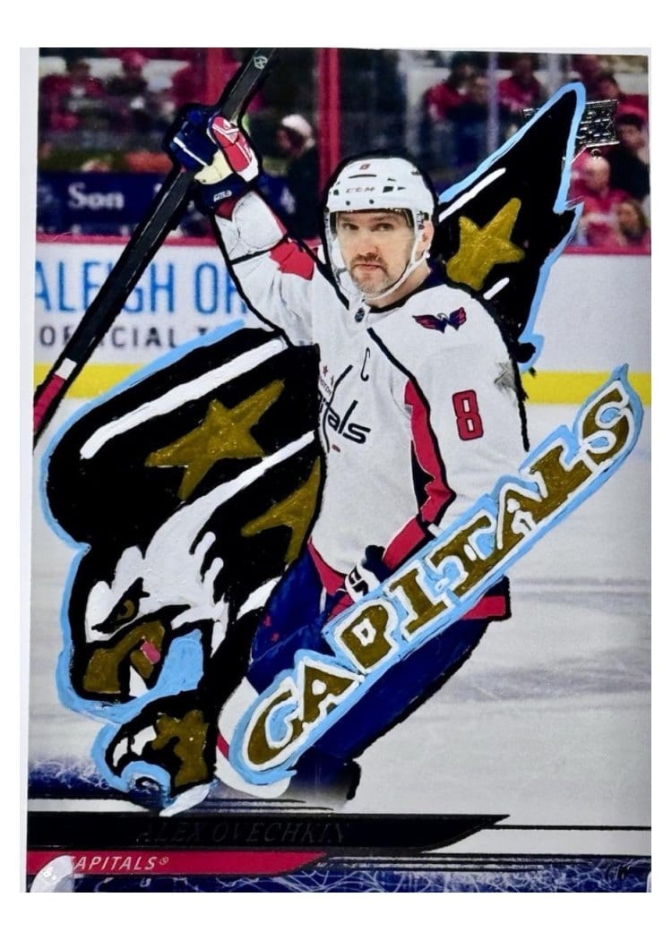 2024-25 Upper Deck Base Set Alex Ovechkin #187 card
