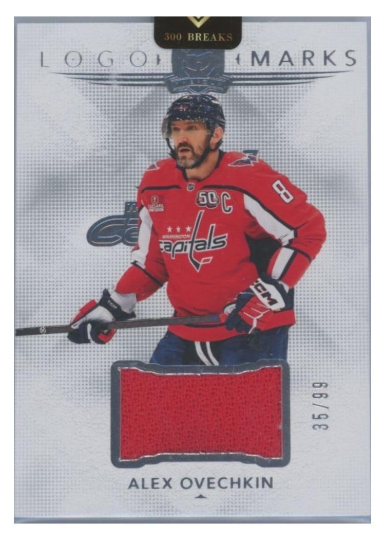2024-25 Upper Deck The Cup Logomarks Alex Ovechkin #LM-AO card