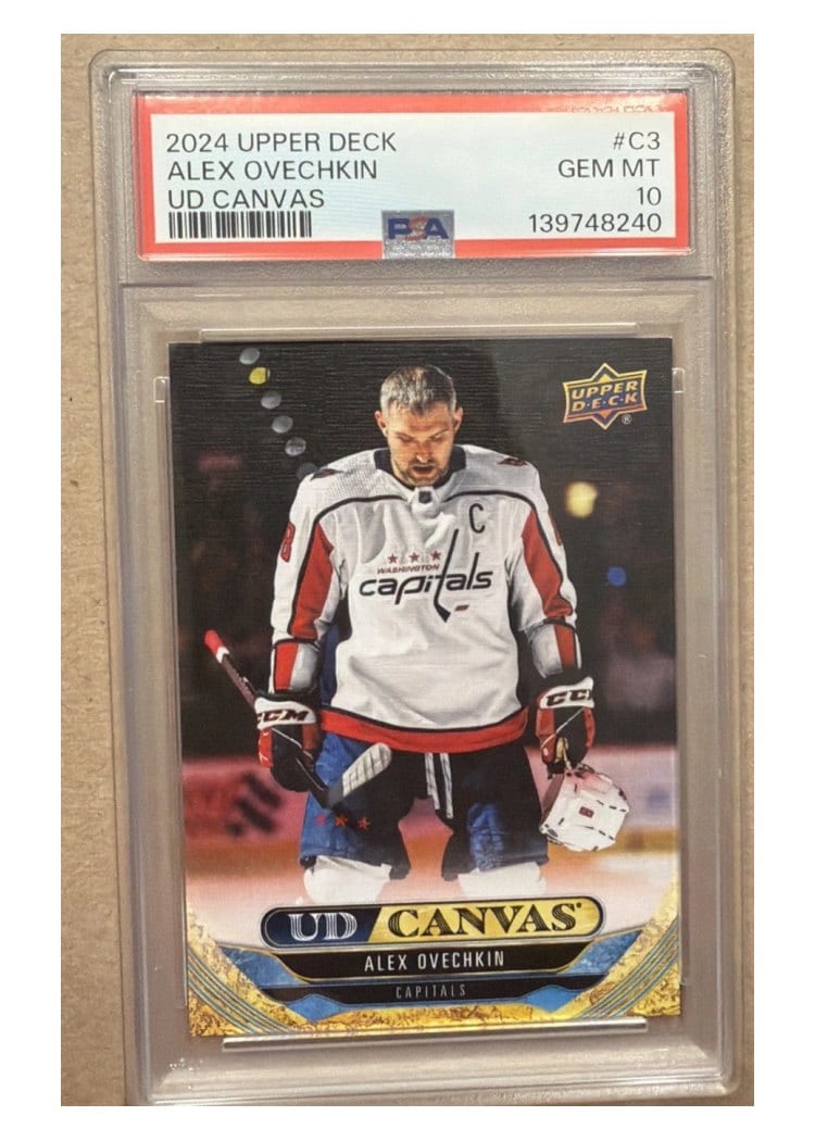 2024-25 Upper Deck UD Canvas Alex Ovechkin #C-3 card