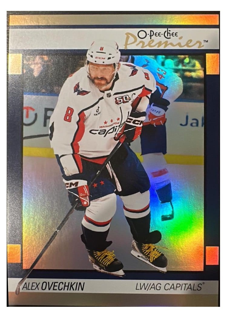 2025-26 O-Pee-Chee OPC Premier Jumbos Alex Ovechkin #PW-AO card