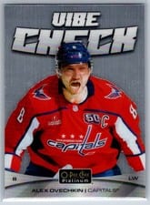 2025-26 O-Pee-Chee Platinum Vibe Check Alex Ovechkin #VC-7 card