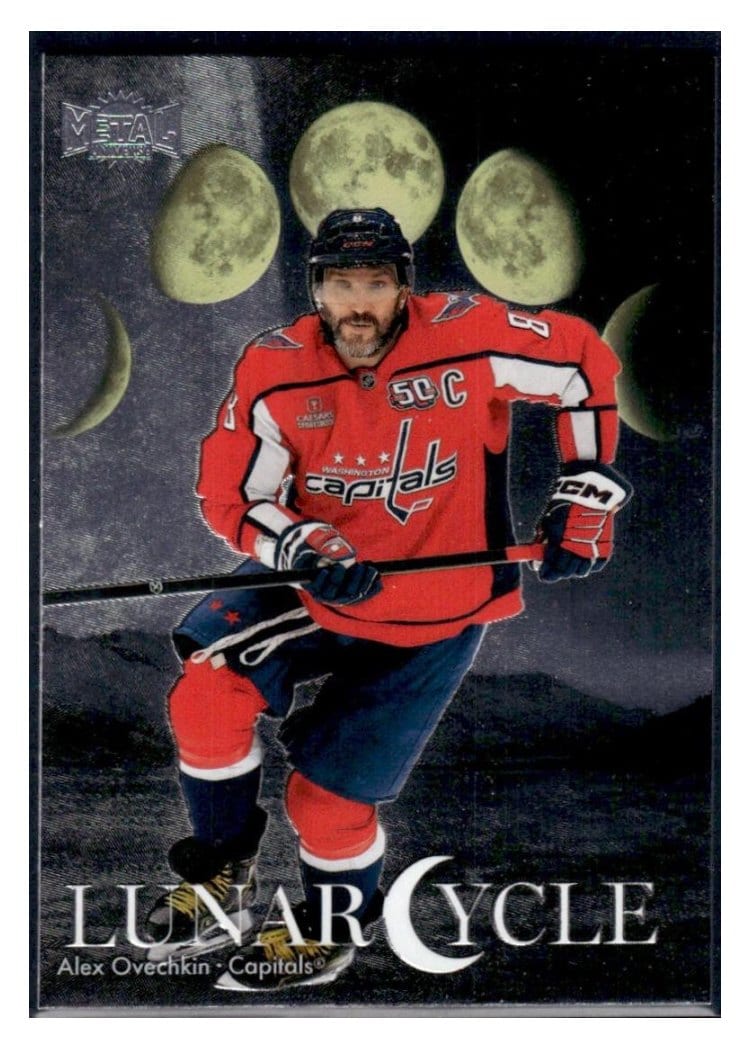 2025-26 SkyBox Metal Universe Lunar Cycle Alex Ovechkin #LC-14 card