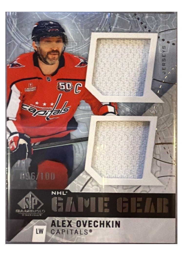 2025-26 SP Game Used Game Gear Alex Ovechkin #GG-AO card