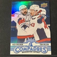2025-26 Upper Deck Compadres Alex Ovechkin / Tom Wilson #CM-13 card