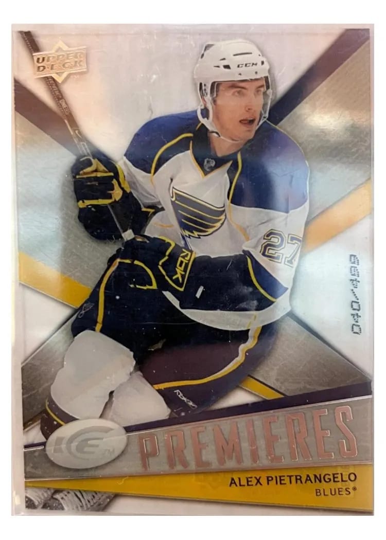 2008 Upper Deck Ice Alex Pietrangelo #148 card