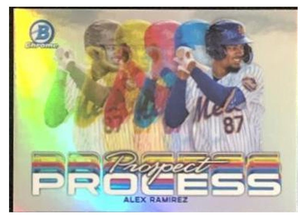 2023 Bowman Chrome Prospect Process Alex Ramirez #PRP-16 card