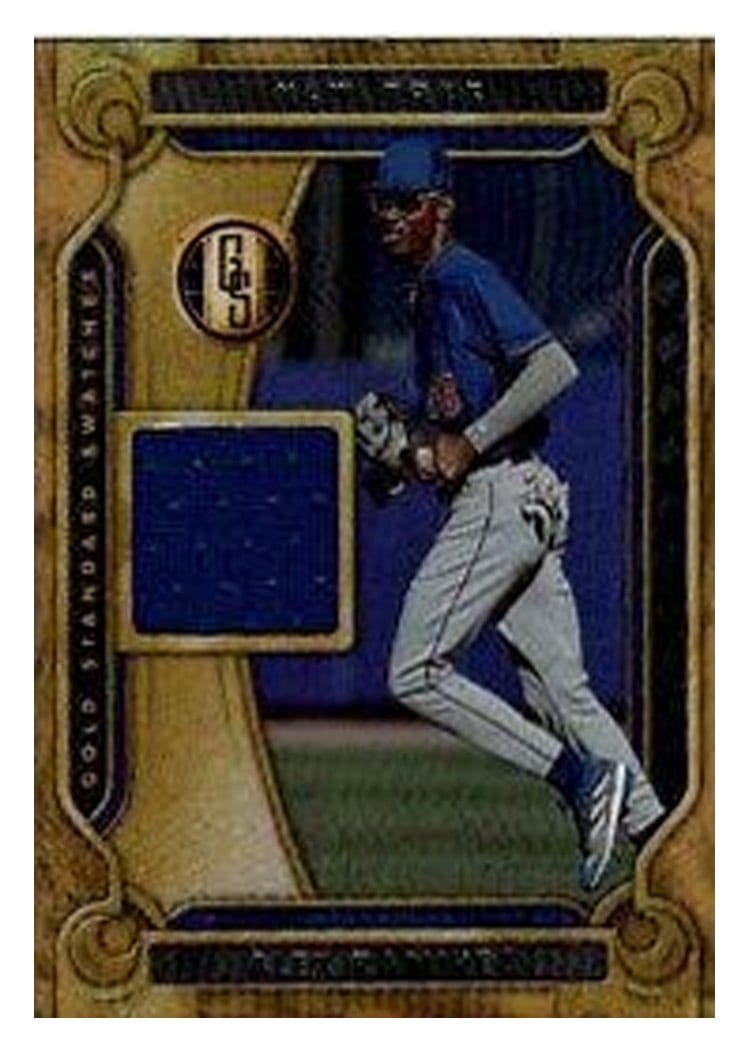 2023 Panini Chronicles Gold Standard Swatches Alex Ramirez #GSS-AR card