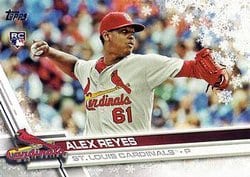 2017 Topps Holiday Base Set Alex Reyes #HMW16 card