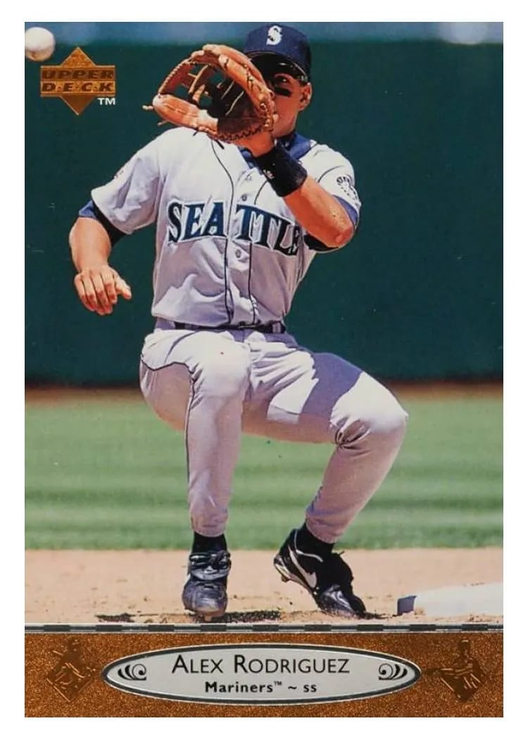 1996 Upper Deck Alex Rodriguez #202 card