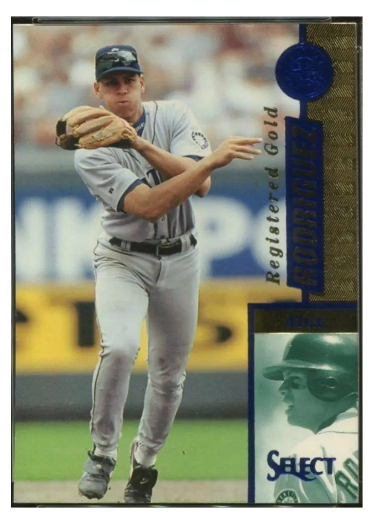 1997 Select Alex Rodriguez #53 card