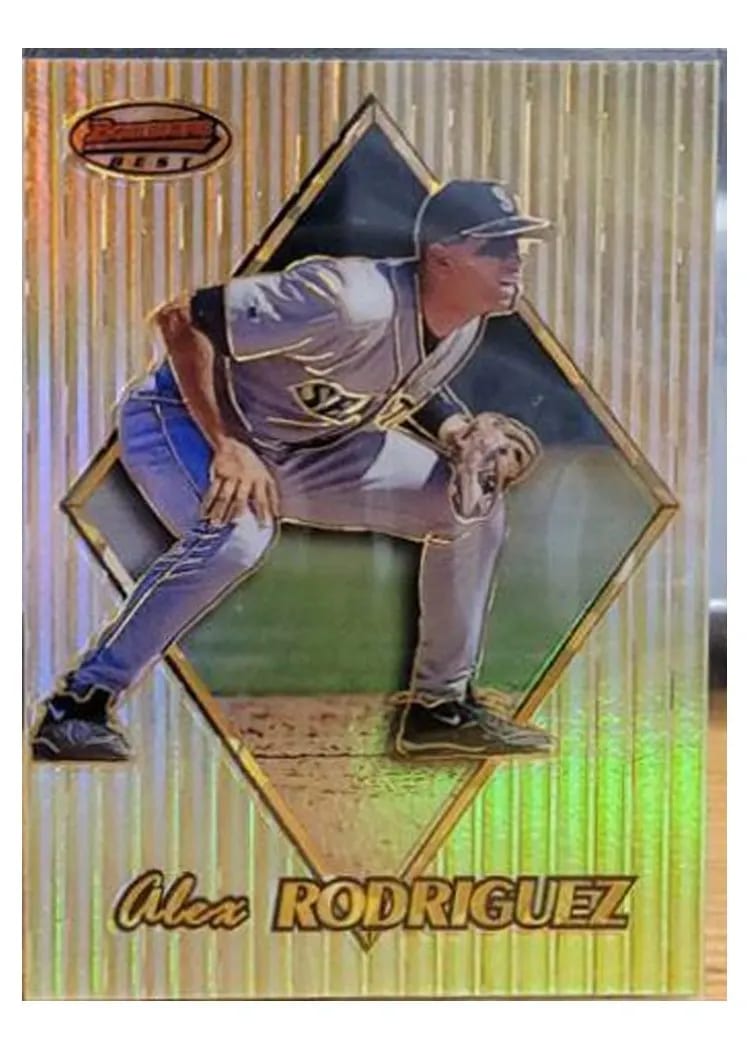 1999 Bowman's Best Alex Rodriguez #50 card