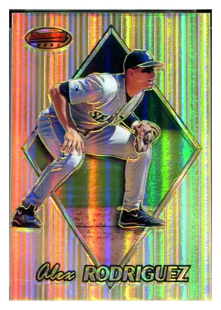 1999 Bowman's Best Alex Rodriguez #50 card