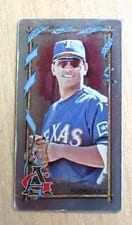 2023 Topps Allen & Ginter Mini Metal Alex Rodriguez #7 card
