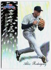 2025 Panini Crusade Certified Stars Alex Rodriguez #16 card
