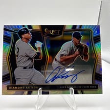 2025 Panini Select Diamond Action Signatures Alex Rodriguez #DAS-AR