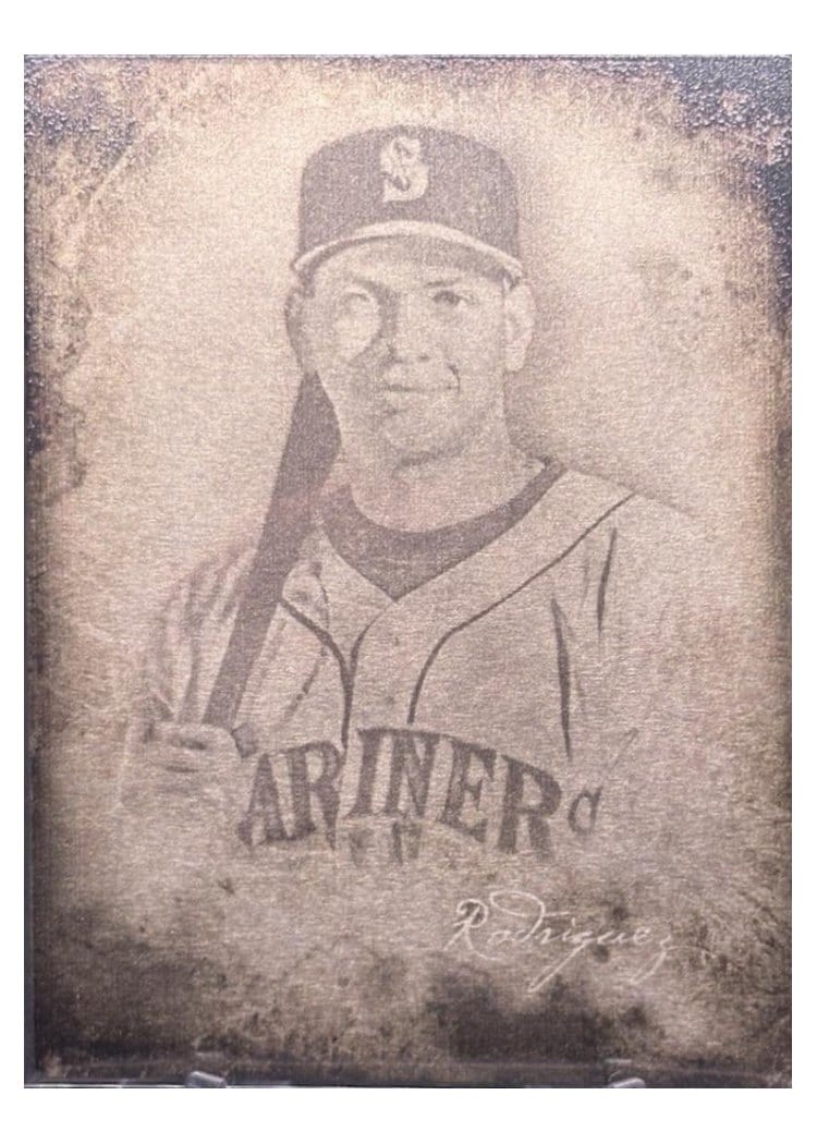 2026 Topps Allen & Ginter Alex Rodriguez Tin Type #202 card