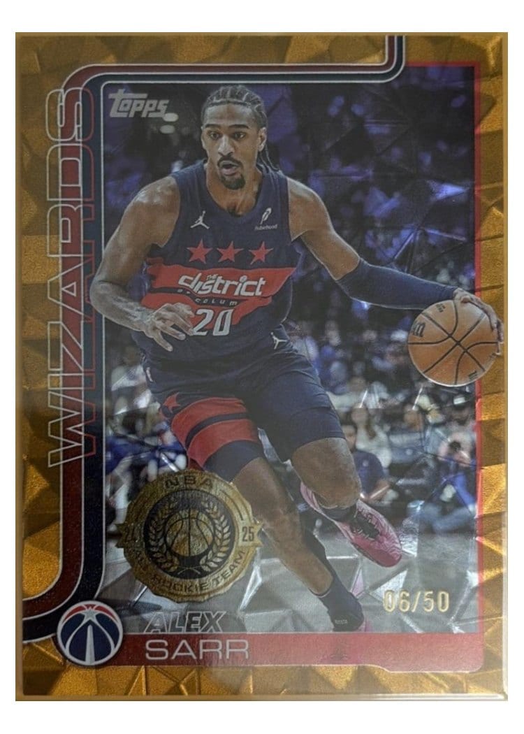 2025-26 Topps Base Set Alex Sarr #96 card