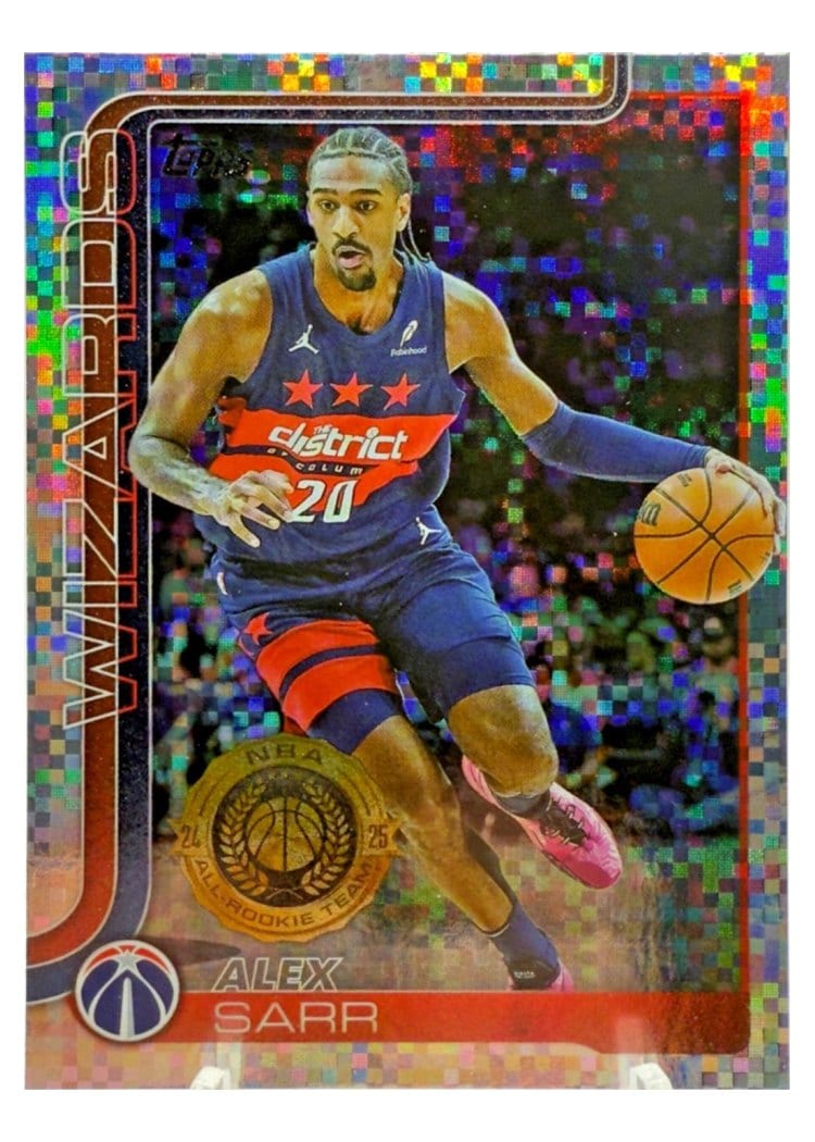 2025-26 Topps Base Set Alex Sarr #96 card