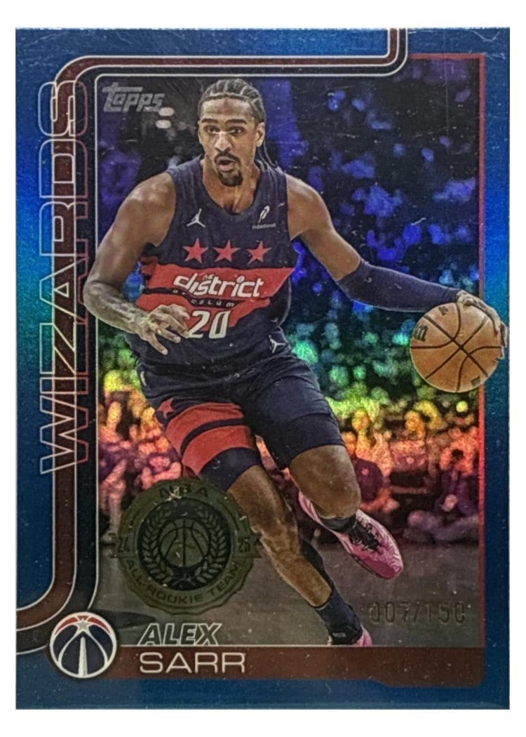 2025-26 Topps Base Set Alex Sarr #96 card