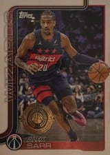 2025-26 Topps Holiday Hidden Elf Alex Sarr #HE-AS card