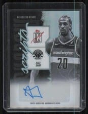 2025-26 Topps Signature Class Shadow Scripts Alex Sarr #SS-AS