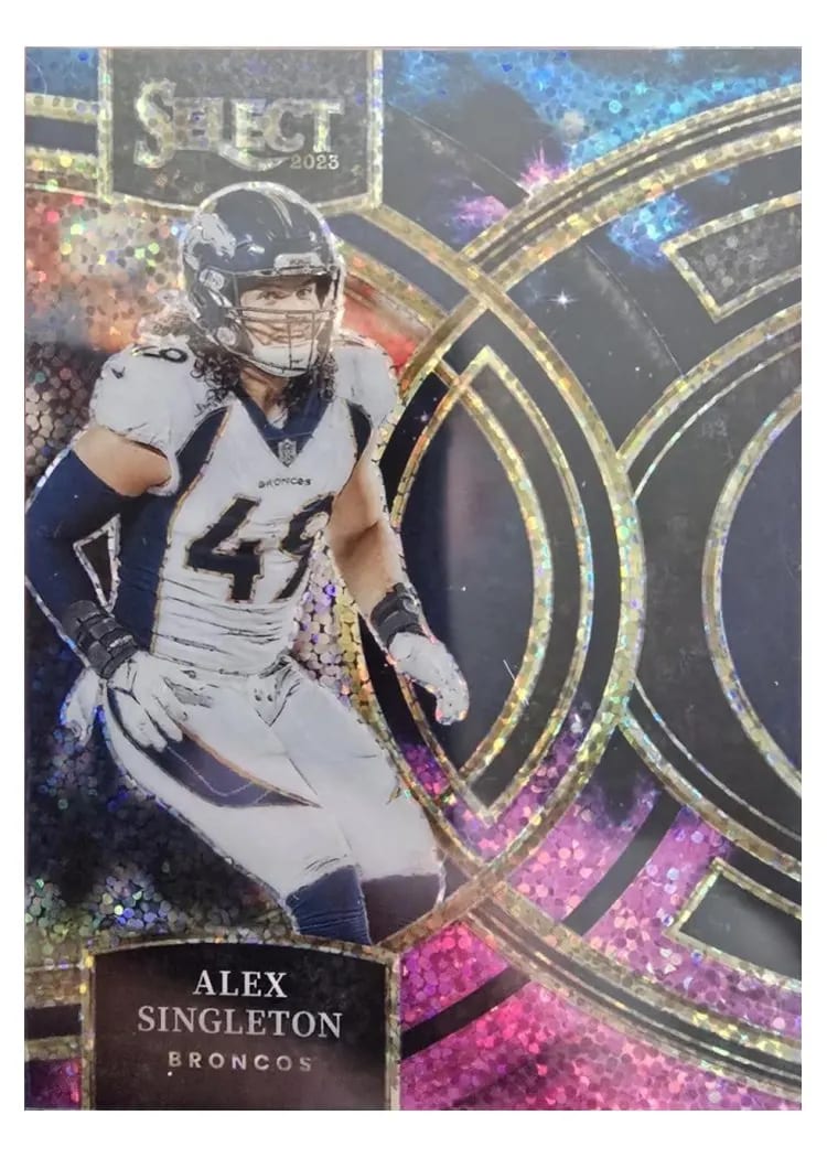 2023 Panini Select Base Set Alex Singleton Cosmic #144 card