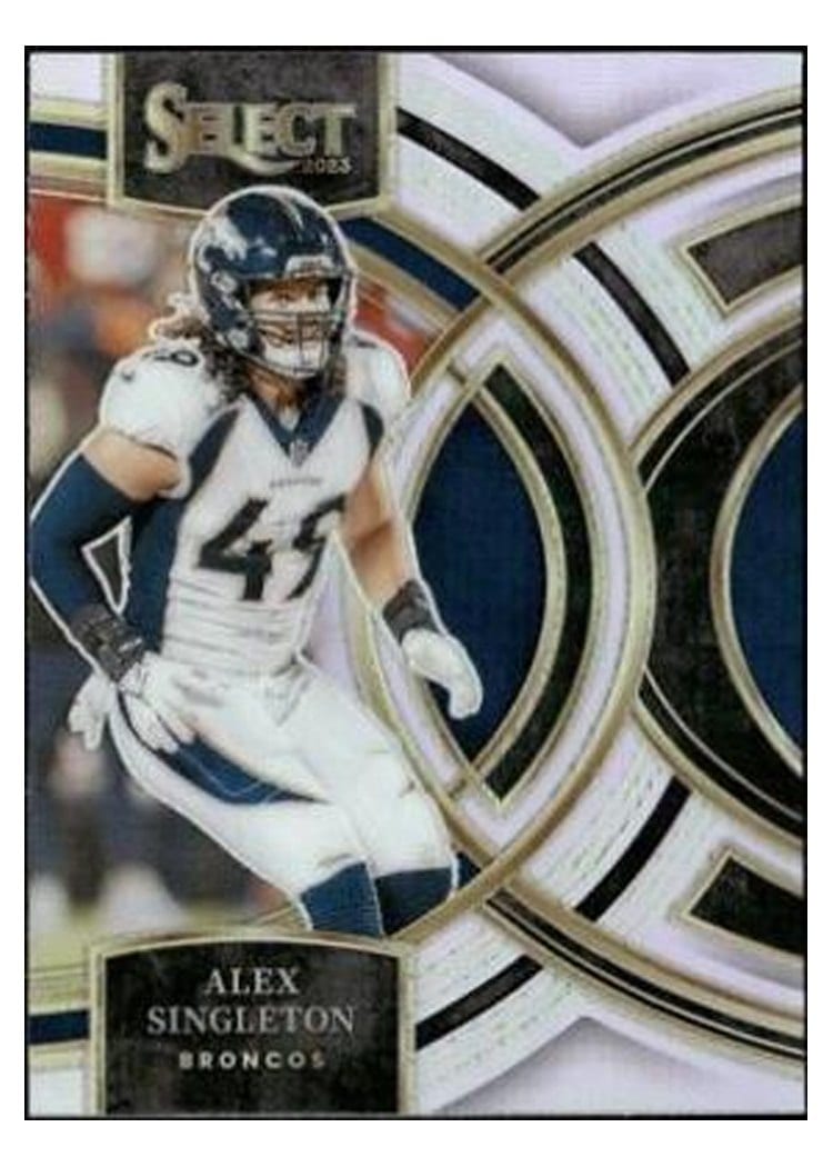 2023 Panini Select Base Set Alex Singleton #144 card