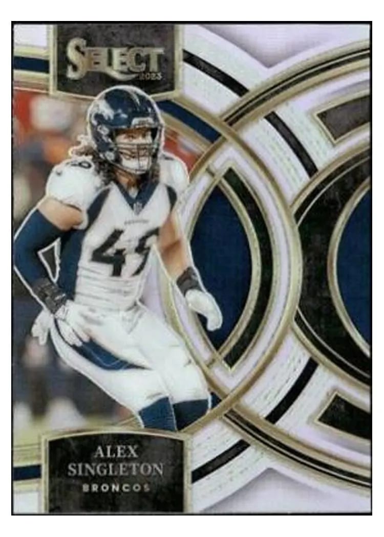 2023 Panini Select Base Set Alex Singleton #144 card