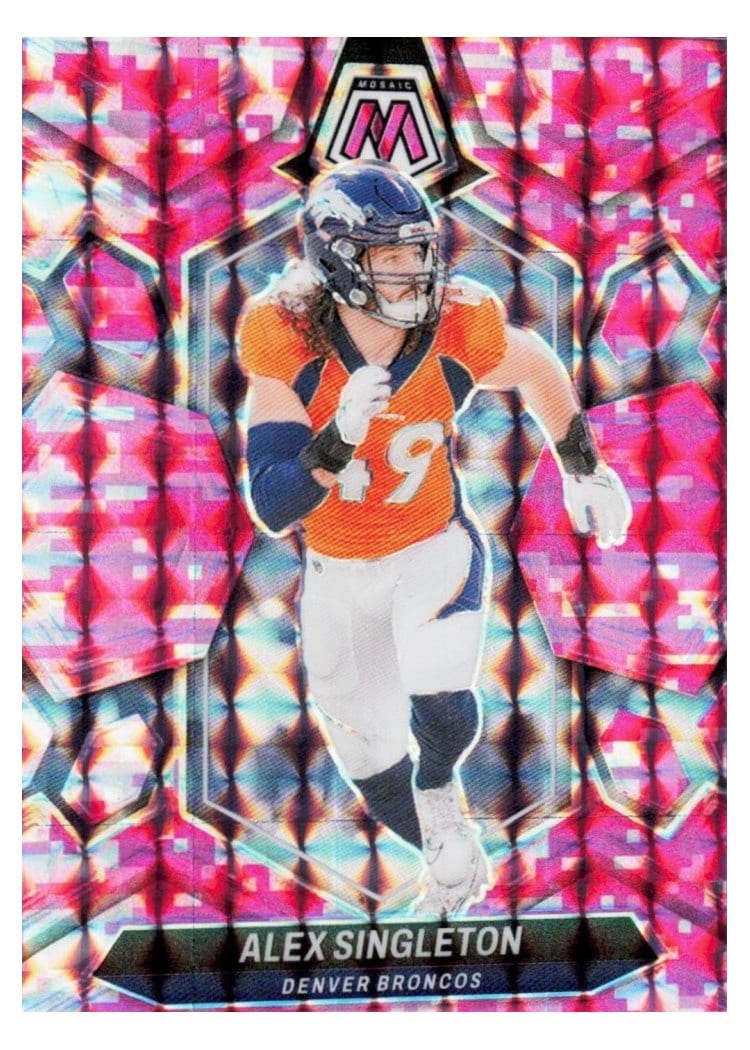 2024 Panini Mosaic Base Set Alex Singleton #69 card
