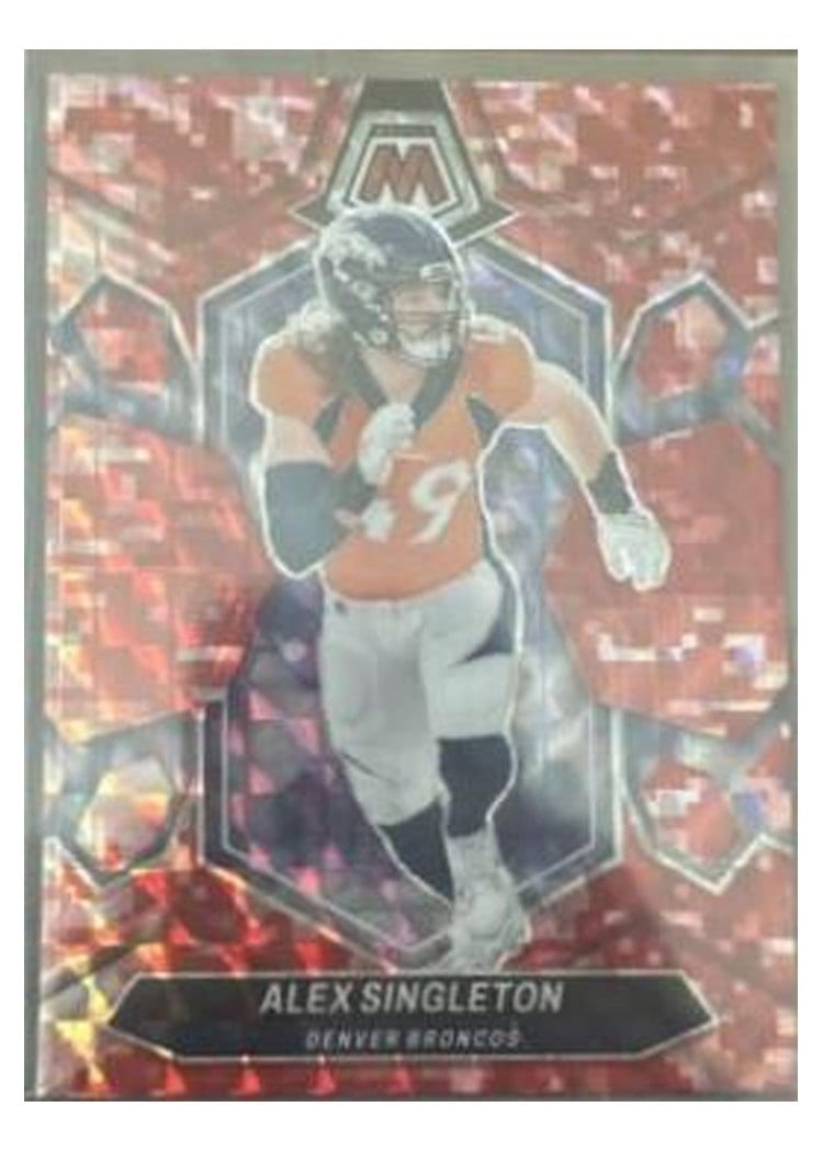 2024 Panini Mosaic Base Set Alex Singleton #69 card