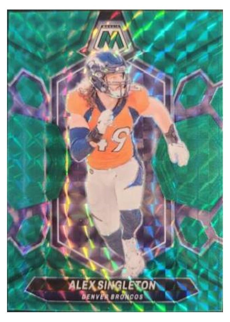 2024 Panini Mosaic Base Set Alex Singleton #69 card