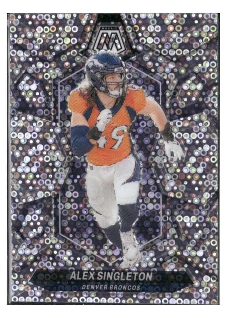 2024 Panini Mosaic Base Set Alex Singleton #69 card