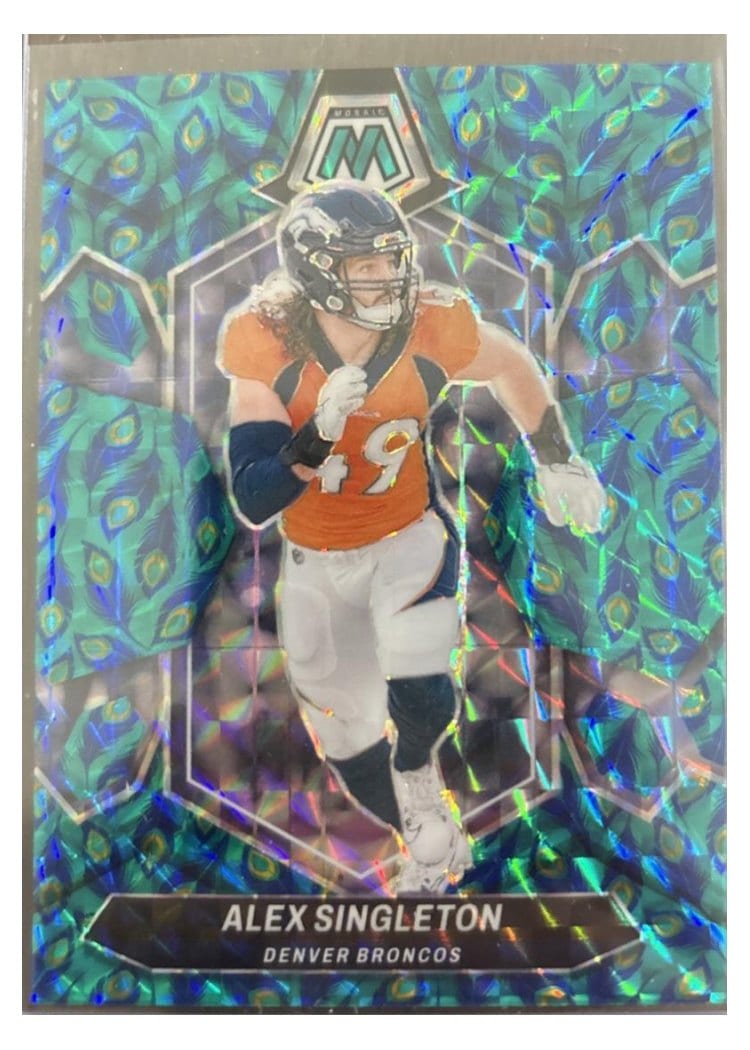 2024 Panini Mosaic Base Set Alex Singleton #69 card