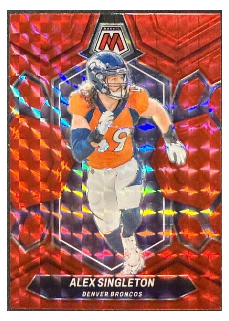 2024 Panini Mosaic Base Set Alex Singleton #69 card