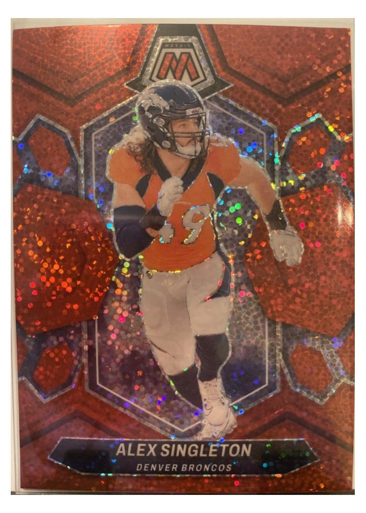 2024 Panini Mosaic Base Set Alex Singleton #69 card