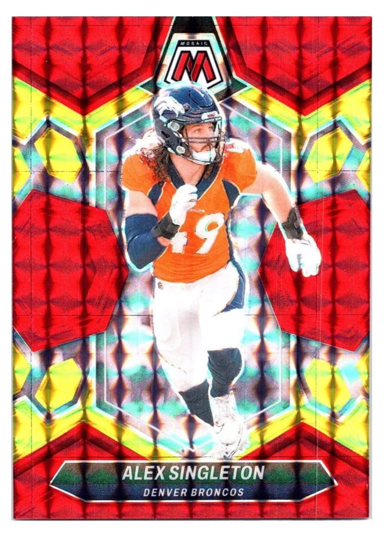 2024 Panini Mosaic Base Set Alex Singleton #69 card