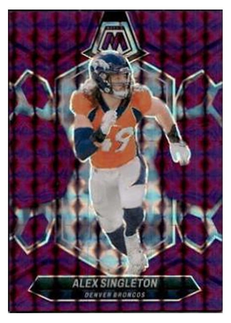 2024 Panini Mosaic Base Set Alex Singleton #69 card