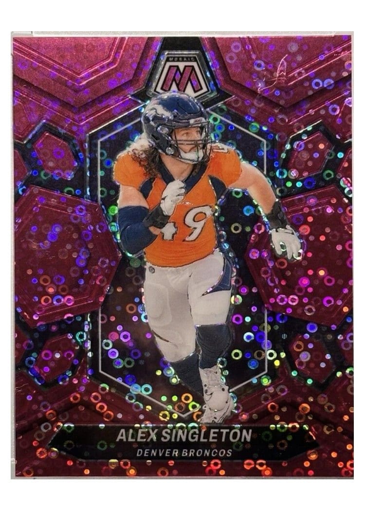 2024 Panini Mosaic Base Set Alex Singleton #69 card