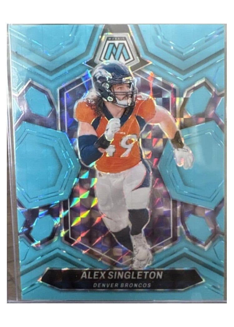 2024 Panini Mosaic Base Set Alex Singleton #69 card