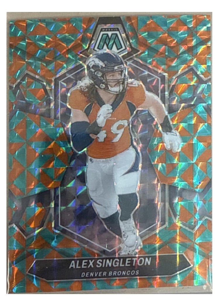 2024 Panini Mosaic Base Set Alex Singleton Tessellation #69 card