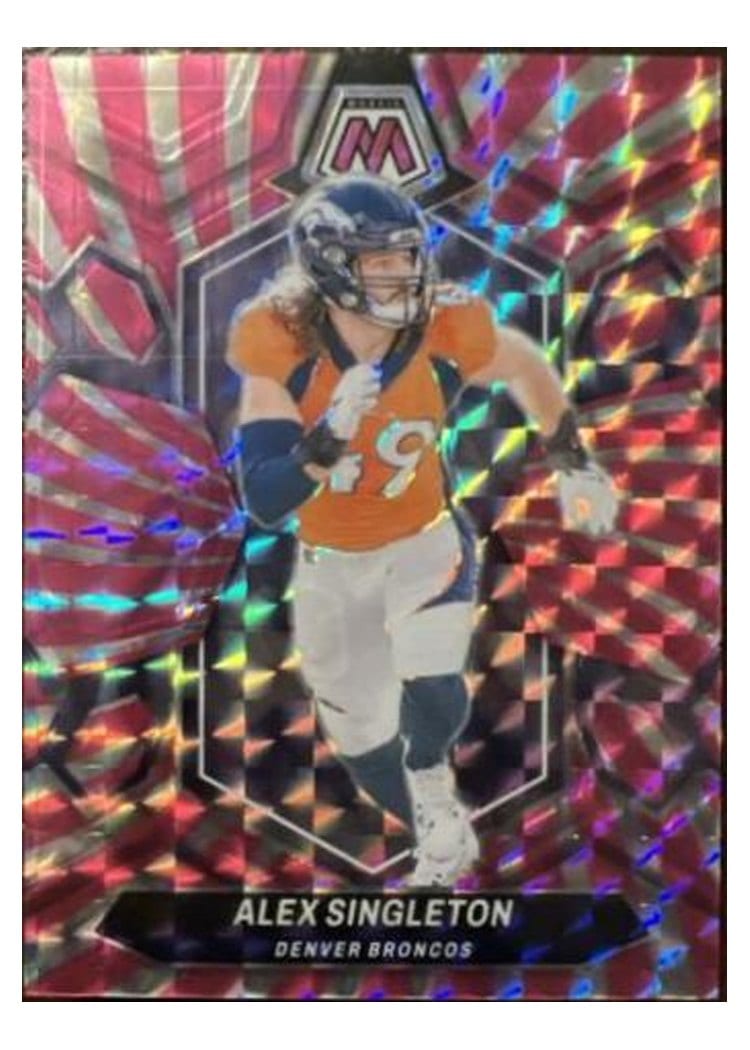 2024 Panini Mosaic Base Set Alex Singleton #69 card