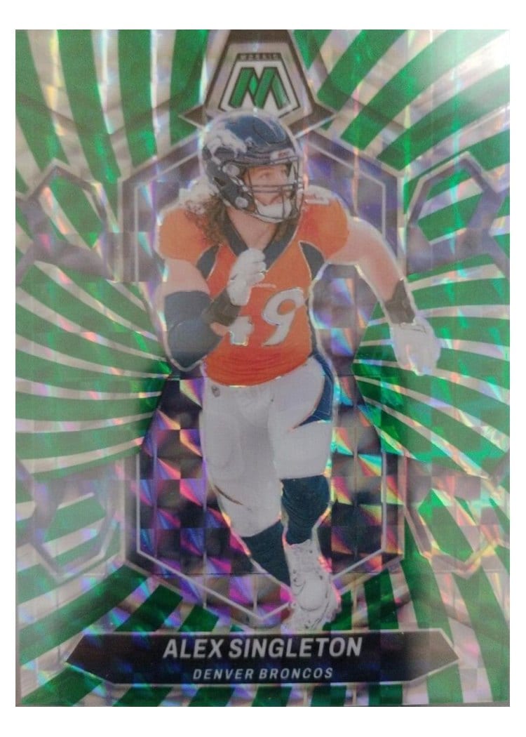 2024 Panini Mosaic Base Set Alex Singleton #69 card