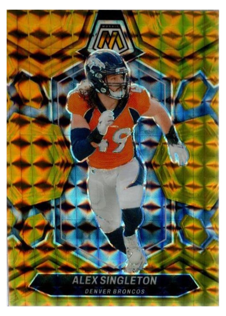 2024 Panini Mosaic Base Set Alex Singleton #69 card