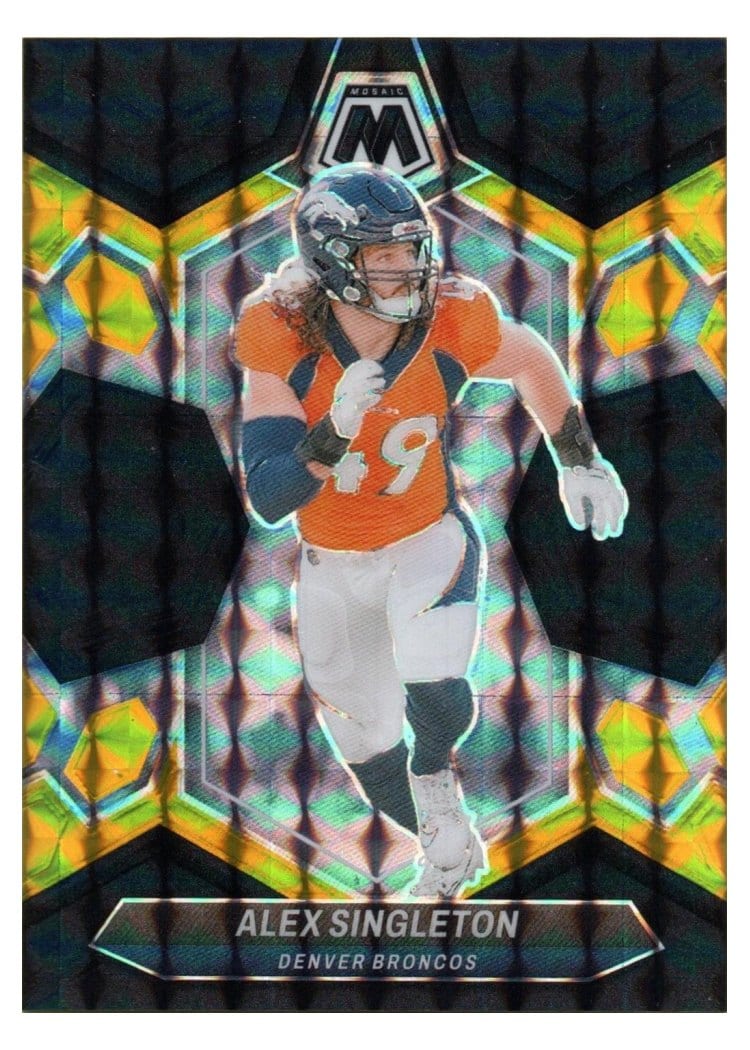 2024 Panini Mosaic Base Set Alex Singleton #69 card