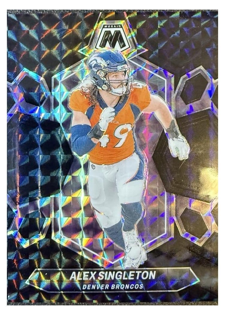2024 Panini Mosaic Base Set Alex Singleton #69 card