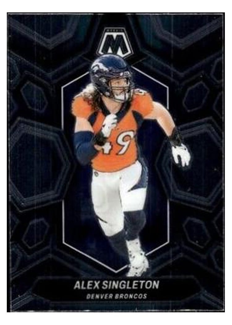 2024 Panini Mosaic Base Set Alex Singleton #69 card