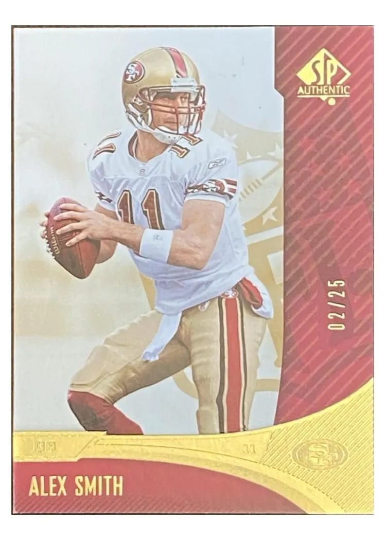 2006 SP Authentic Alex Smith #73 card