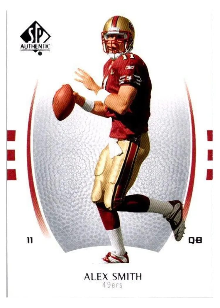2007 SP Authentic Alex Smith #3 card