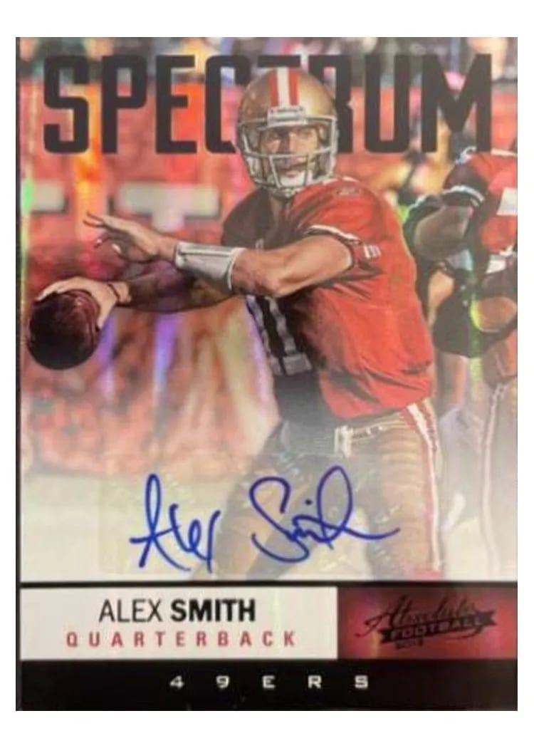 2012 Panini Absolute Alex Smith #79 card